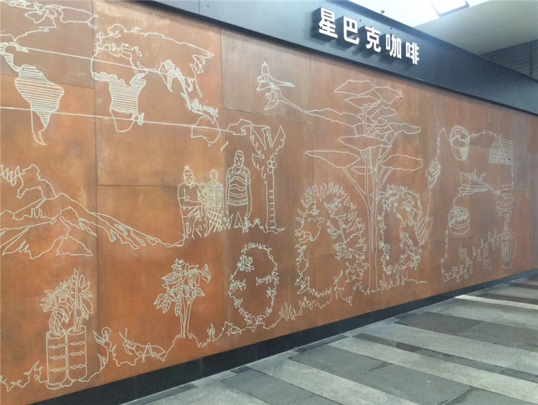 翁源耐候钢幕墙